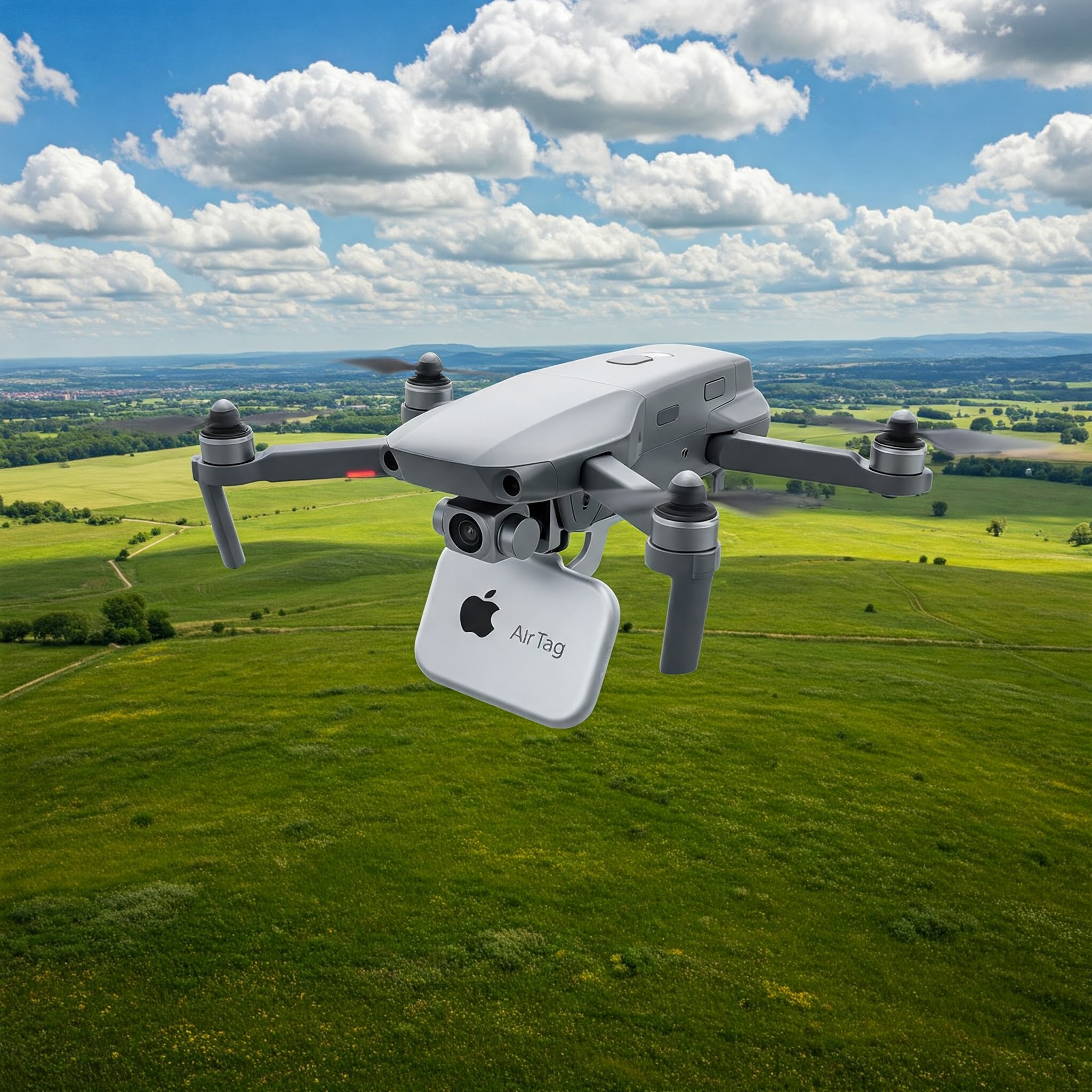 AirTag on Drone